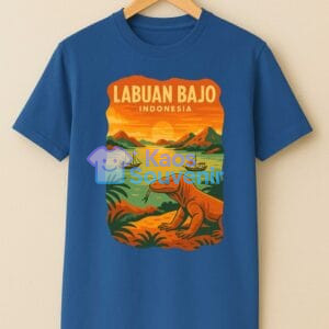 Kaos Souvenir Labuan Bajo – Komodo & Sunset Indonesia